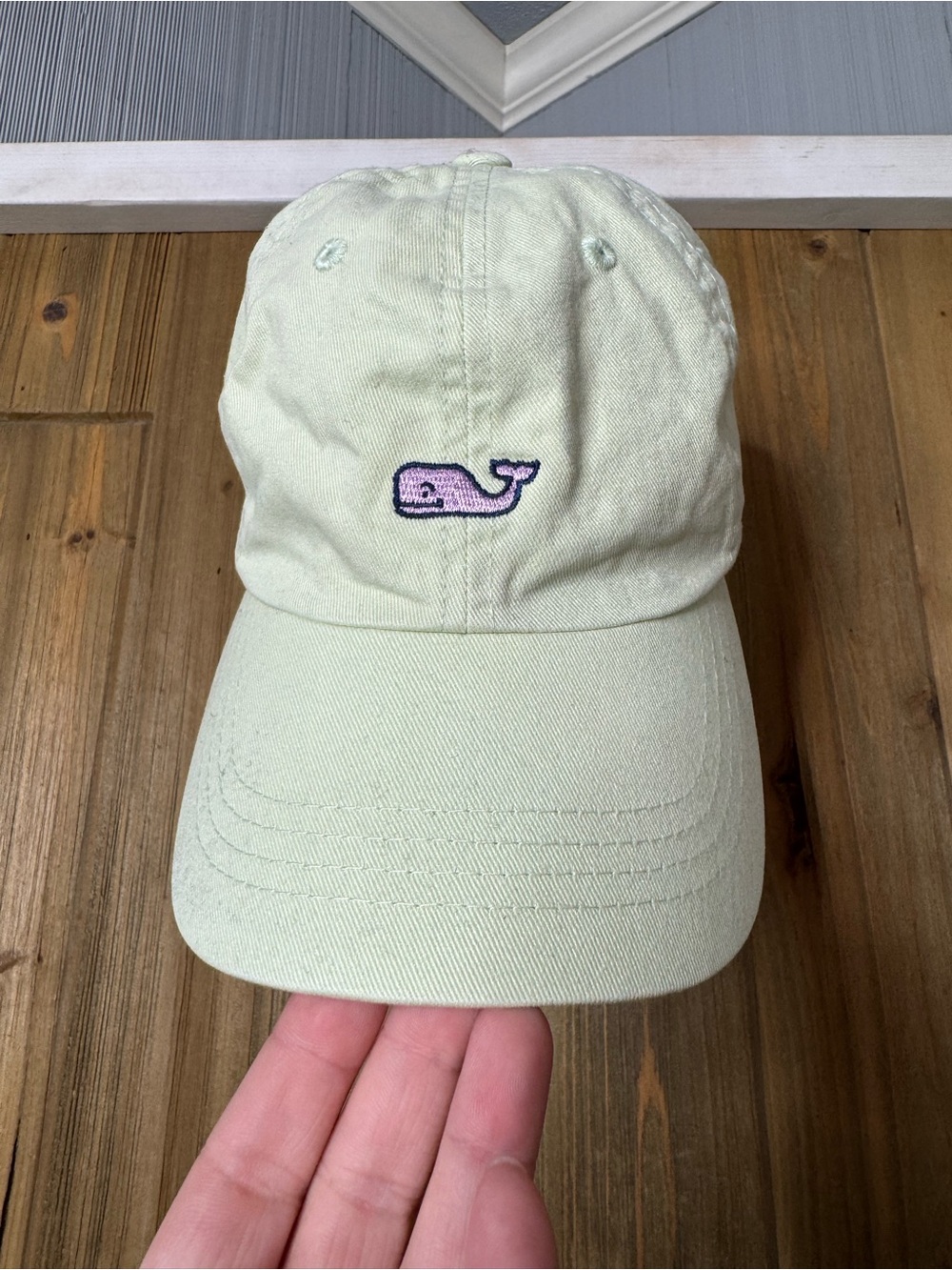 Vineyard Vines Light Green Whale Cap